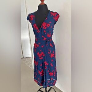 Gap wrap dress, size small